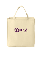 Load image into Gallery viewer, Quest Global - Port Authority® Ideal Twill Grocery Tote