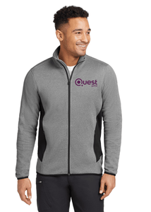 Quest Global - Eddie Bauer® Full-Zip Heather Stretch Fleece Jacket