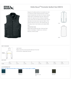 Quest Global - Men's Eddie Bauer® Packable Quilted Vest