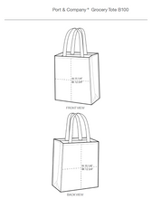 Load image into Gallery viewer, Quest Global - Port Authority® Ideal Twill Grocery Tote